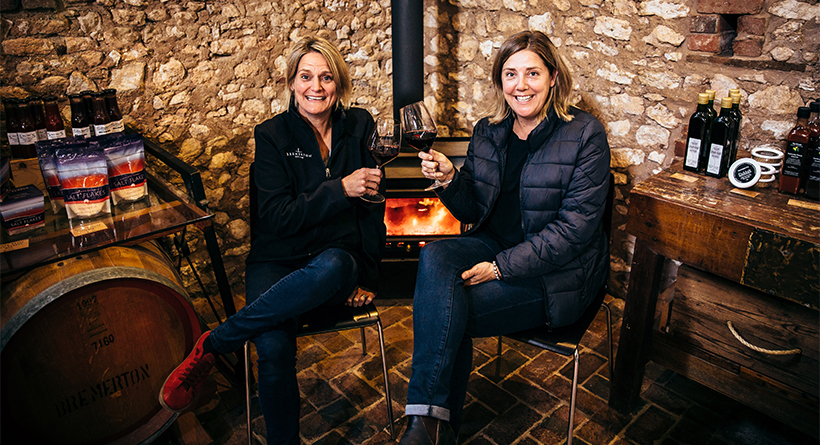 Bremerton Wines fireplace | Halliday Wine Companion